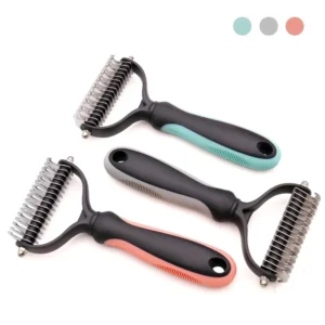 Professional Pet Deshedding Brush Dog Hair Remover Pet Fur Knot Cutter Puppy Cat Comb Brushes Dogs Grooming Shedding Supplies