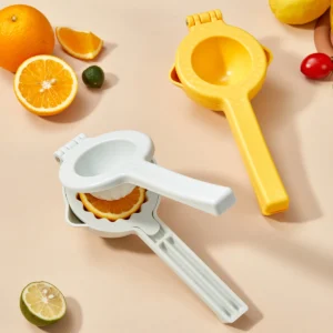 WORTHBUY Home Hand Pressed Fruit Juicer Plastic Manual Lemon Squeezer Portable Mini Orange Lemon Juicer Kitchen Accessories